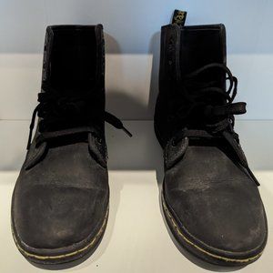 Dr. Martens Leather Boots | Black | Size 6